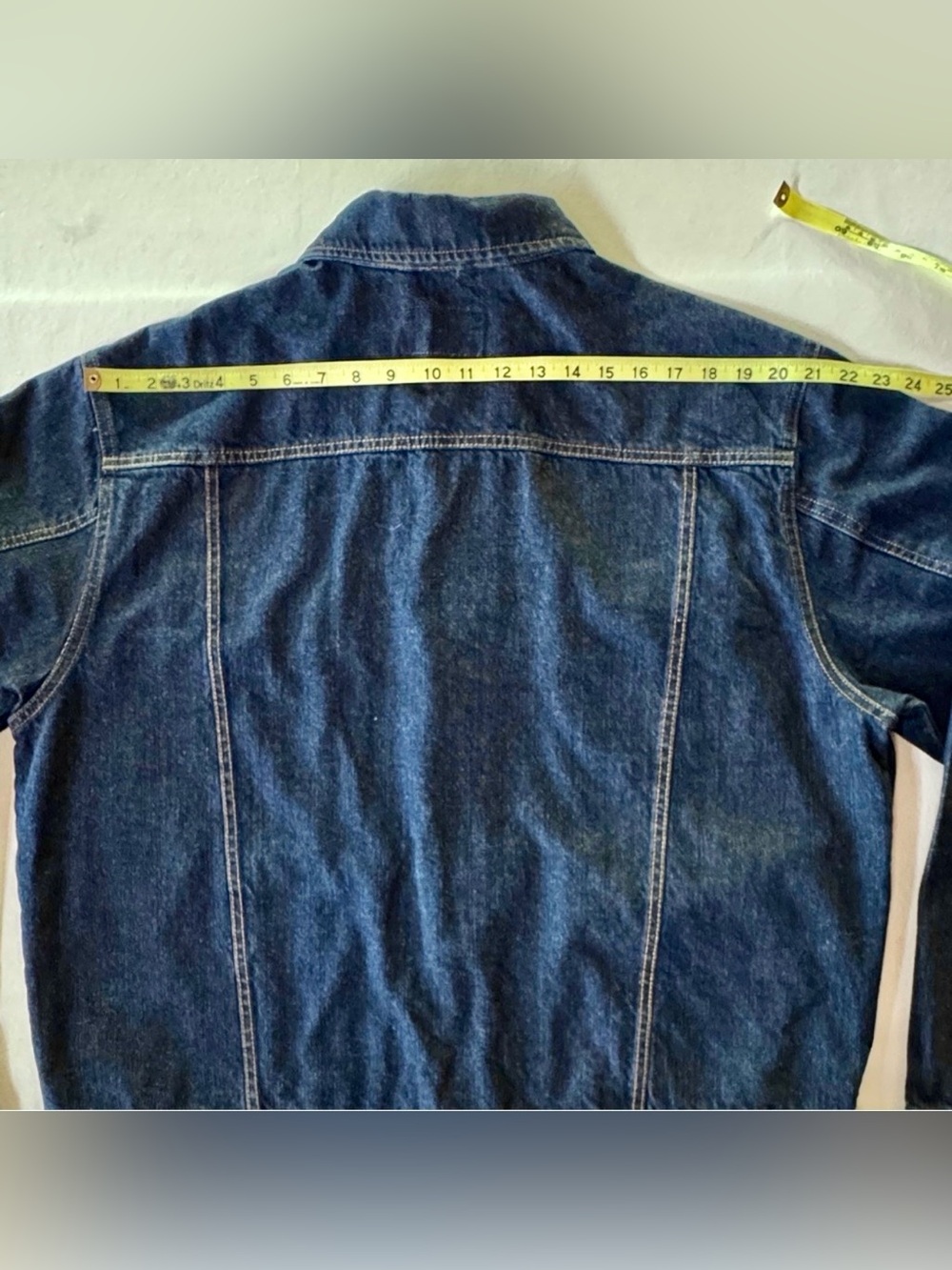 Chaps Denim Men’s Classic Trucker Jacket 100% Cotton (XXL) NWOT - Picture 13 of 17